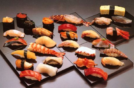 4. Sushi, sushi, Jepang